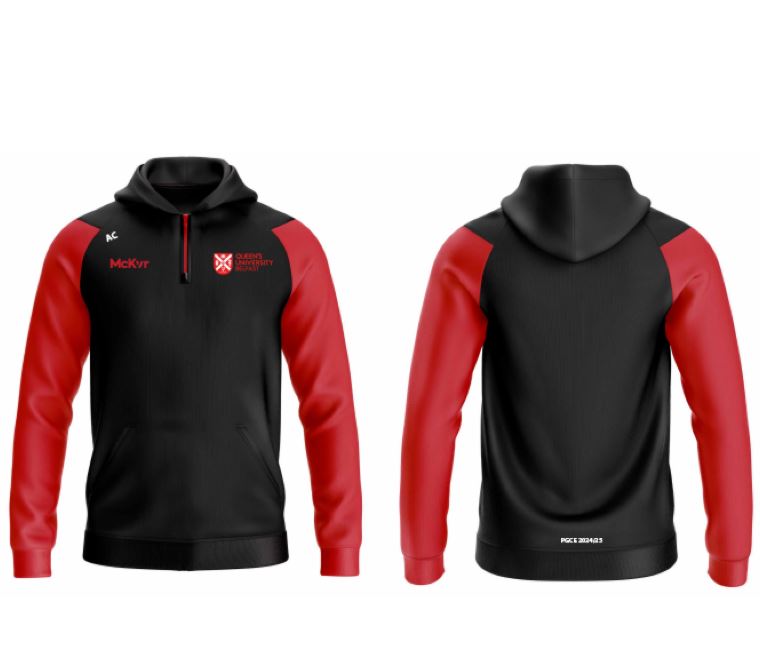 Queen's University PGCE McKvr Quarter Zip Hoodie